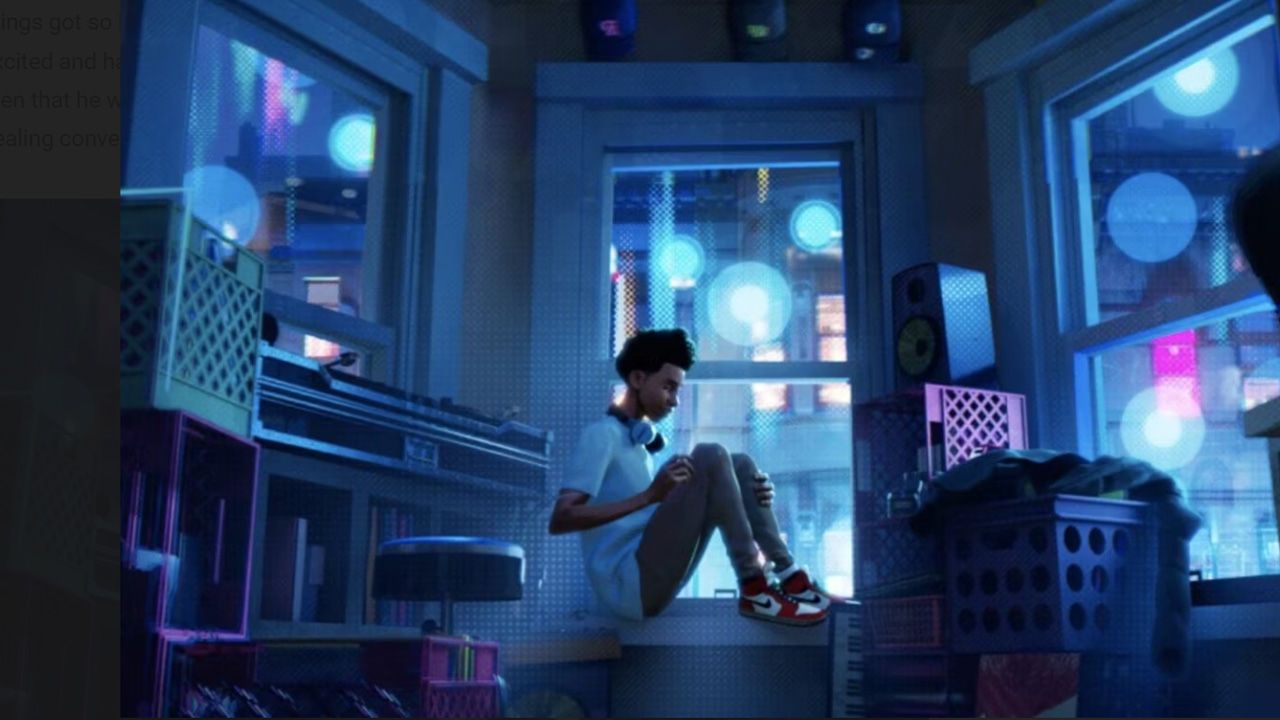 Miles Morales in „The Spider Within: A Spider-Verse Story“