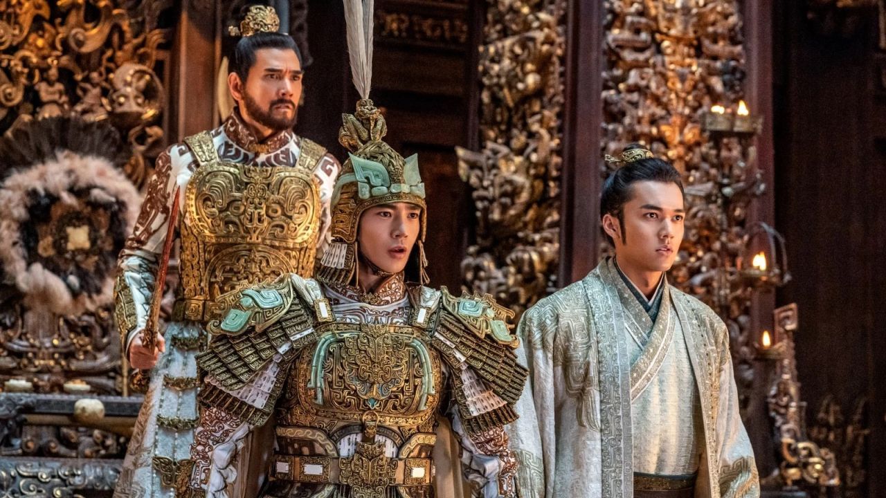 Nach dem Niederschlagen der Rebellion nimmt Prinz Shou (Fei Xiang) selbst auf dem Thron des Reiches Platz.