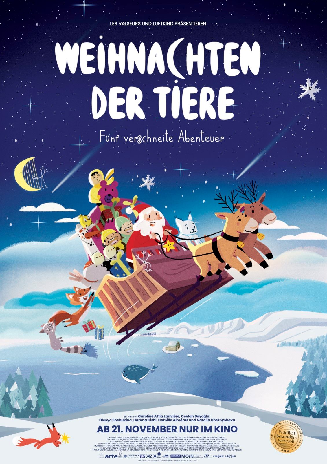 Kinoprogramm für Weihnachten der Tiere in Berlin Mitte FILMSTARTS.de