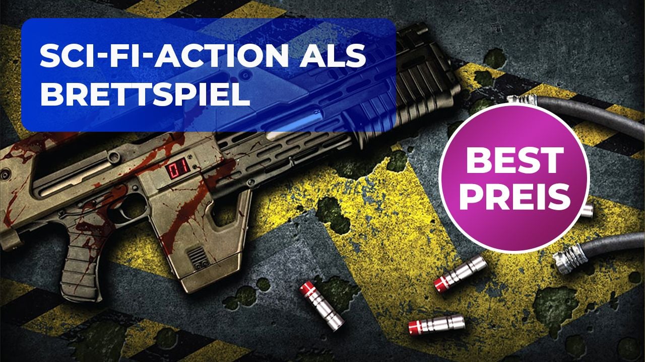 Weltraum-Horror zum Nachspielen: Packende Brettspiel-Adaption eines gruseligen Sci-Fi-Klassikers im befristeten Angebot
