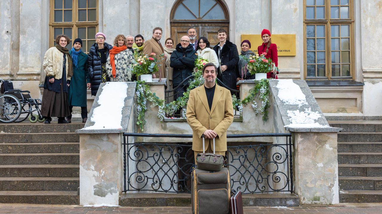 Bastian Pastewka am Set von 