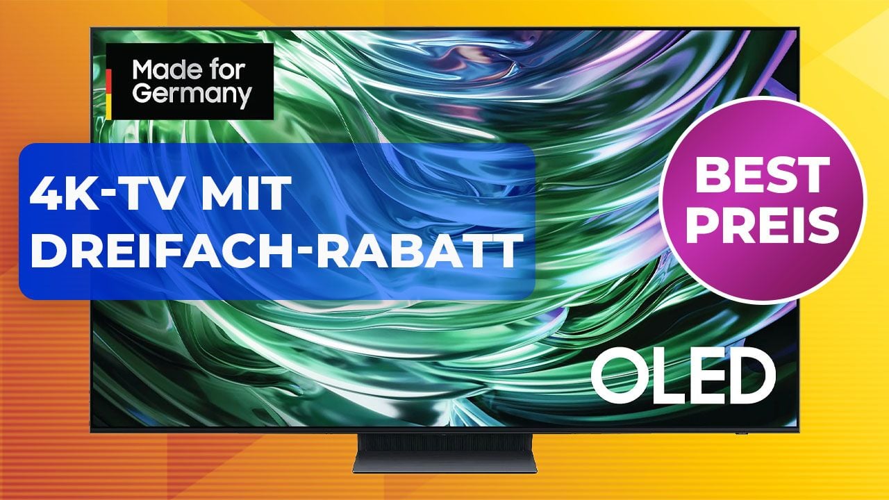 4K-OLED von Samsung für weit unter 1.000 Euro bei MediaMarkt: Diesen Preis gab es nichtmal am Black Friday!