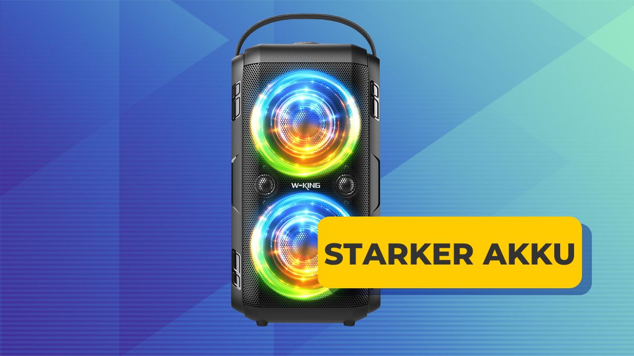 Mega Sound für eure nächste Party: Dieser Bluetooth-Lautsprecher mit ...