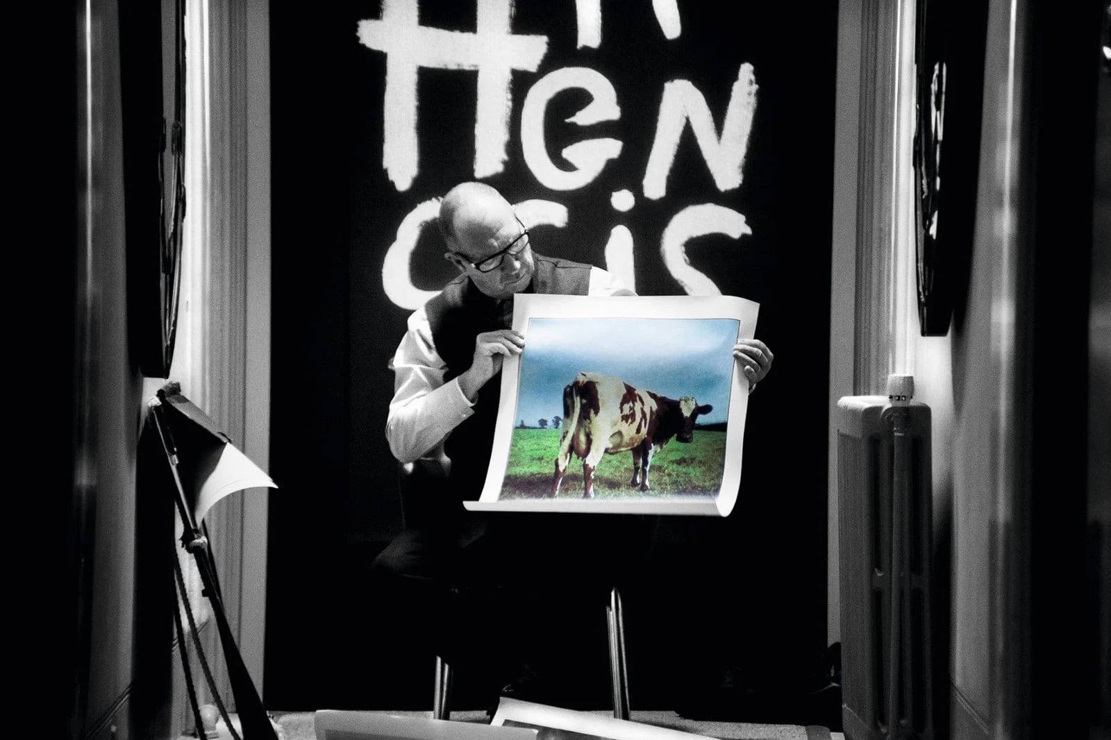 Das Kuh-Motiv auf dem Pink-Floyd-Album „Atom Heart Mother“ gehört definitiv zu den ikonischsten aller Hipgnosis-Cover!