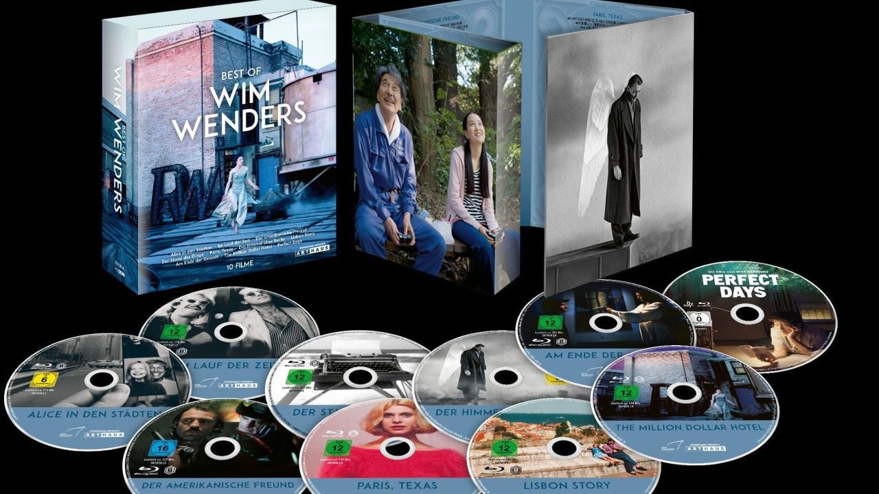 Macht im Regal einiges her: Die „Best Of Wim Wenders“-Box