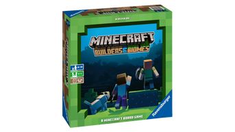 "Minecraft - Builders & Biomes"-Brettspiel