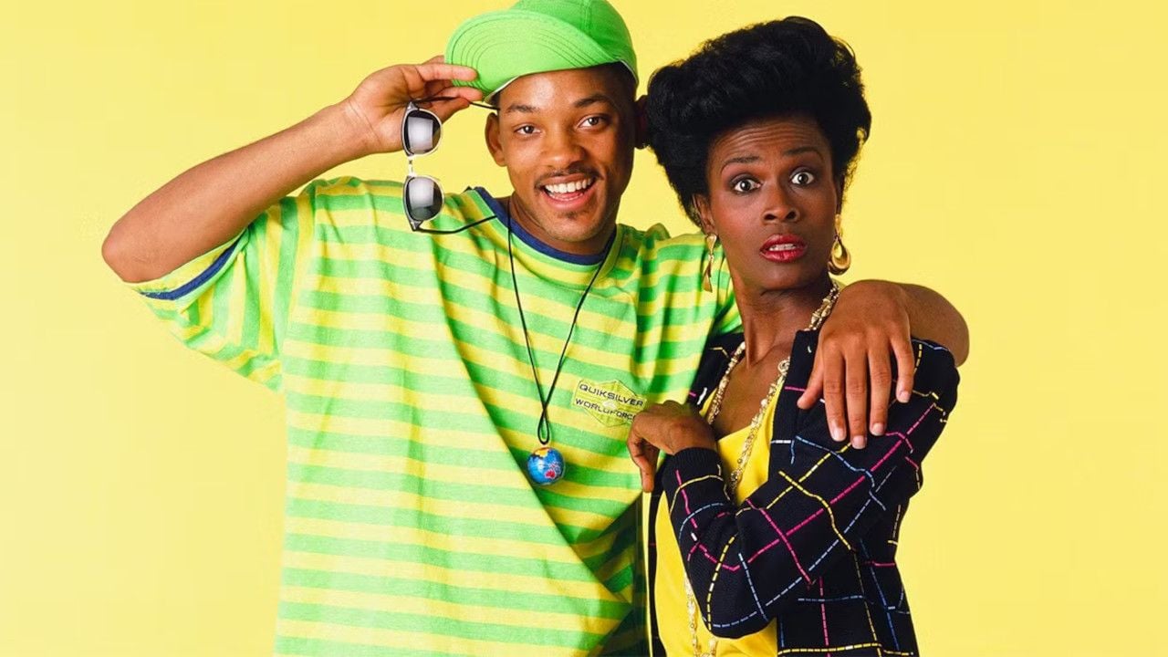 Noch zu Späßen aufgelegt: Will Smith und Janet Hubert.