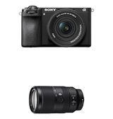 Sony Alpha 6700 mit 16-50mm- & 70-350mm-Objektiv