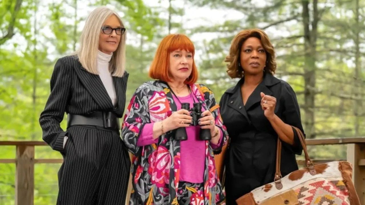 Diane Keaton an der Seite von Kathy Bates and Alfre Woodard in 