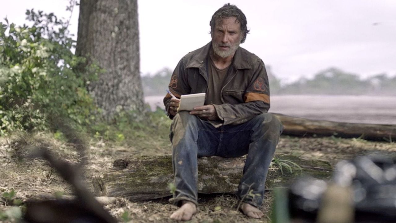 Rick (Andrew Lincoln) auf der Flucht vor der Civic Republic
