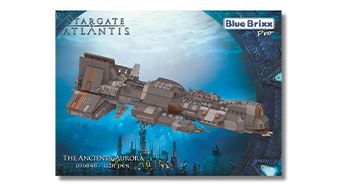 BlueBrixx „Stargate“ Antikerschiff Aurora