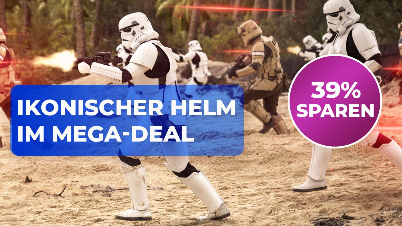 Ein Muss für "Star Wars" Fans: Holt euch den ikonischen Stormtrooper-Helm in Originalgröße heftig reduziert