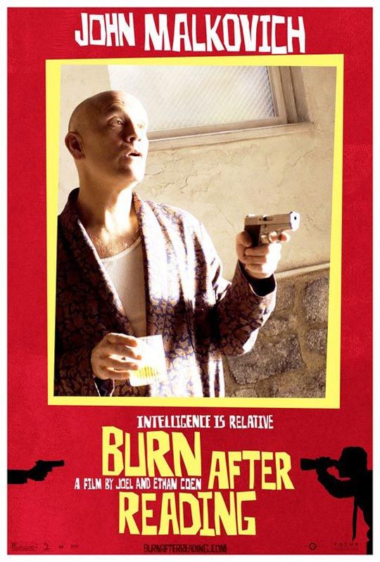 Poster zum Film Burn after Reading Wer verbrennt sich hier die Finger? Bild 23 auf 25