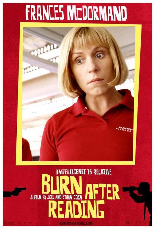 Poster zum Film Burn after Reading Wer verbrennt sich hier die Finger? Bild 22 auf 25
