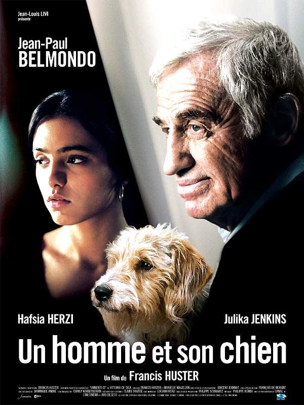 Ein Mann und sein Hund