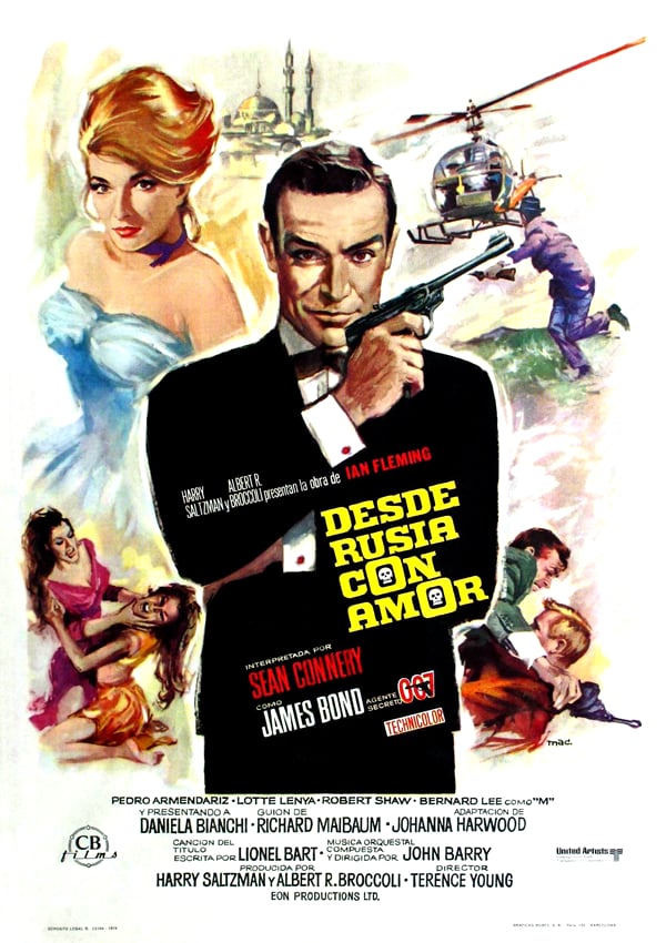 Poster Zum James Bond 007 Liebesgrüße Aus Moskau Bild 30 Auf 31 Filmstartsde 