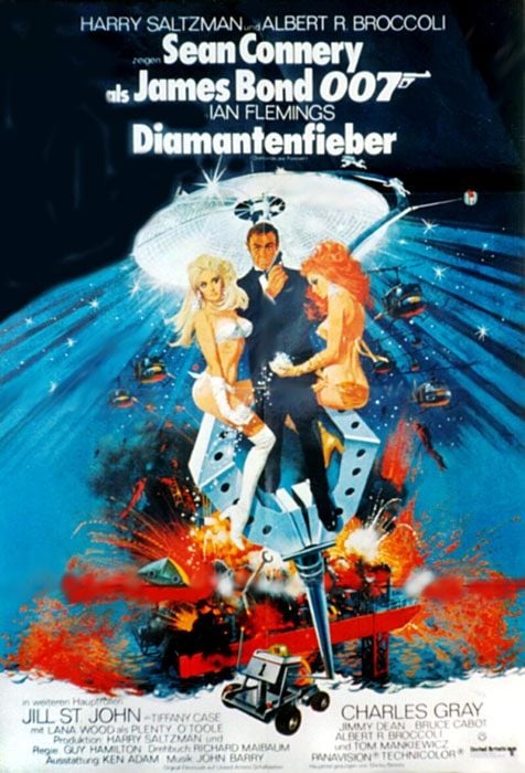 James Bond 007 - Diamantenfieber in DVD - James Bond 007 ...