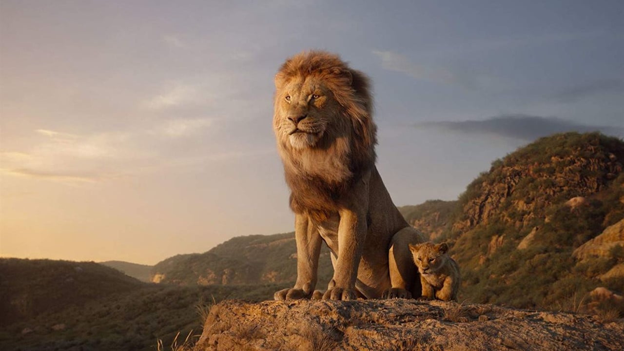 Mufasa & Simba Alles das Licht Zu Disney The Lion King Hitze Wechselnde Tasse 