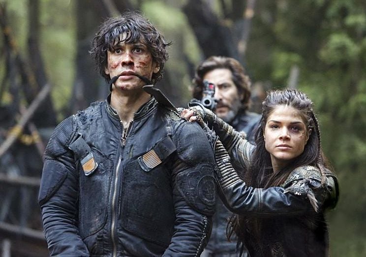 The 100: The 100 : Bild Bob Morley, Henry Ian Cusick, Marie