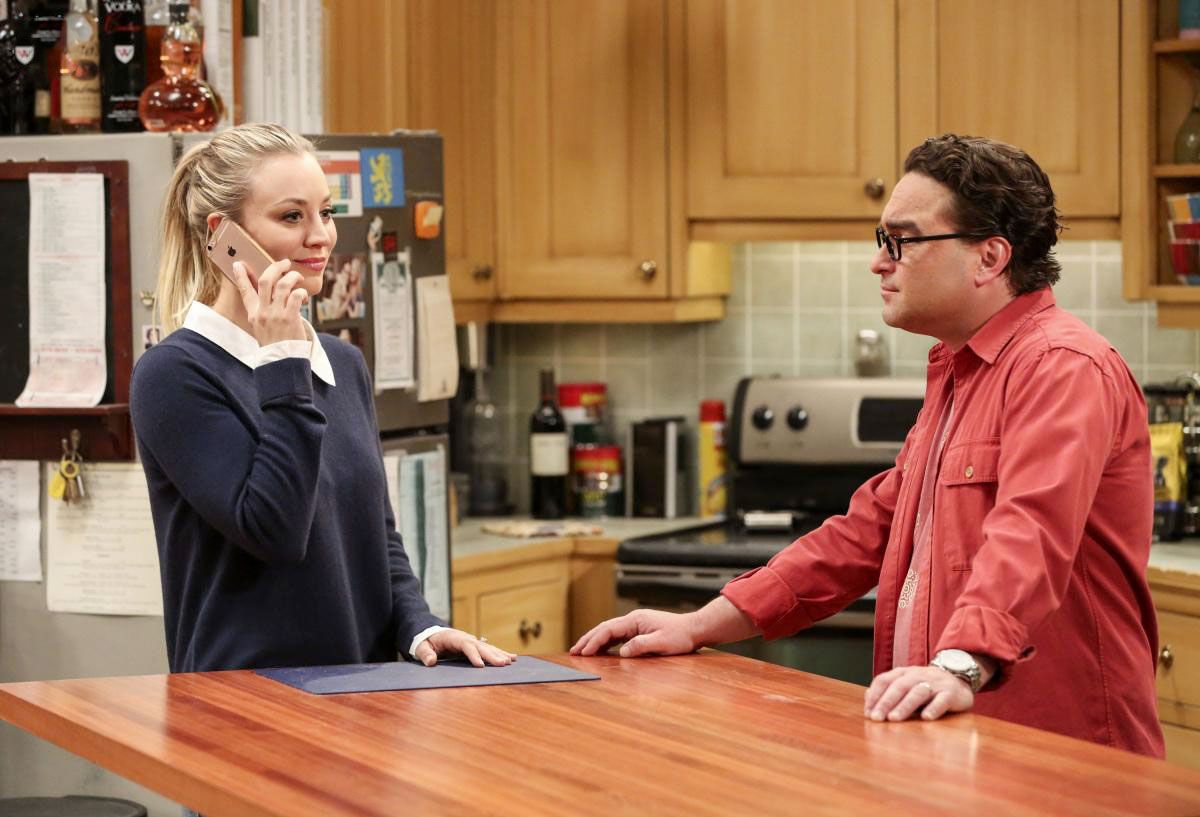 The Big Bang Theory: The Big Bang Theory : Bild Johnny Galecki, Kaley ...