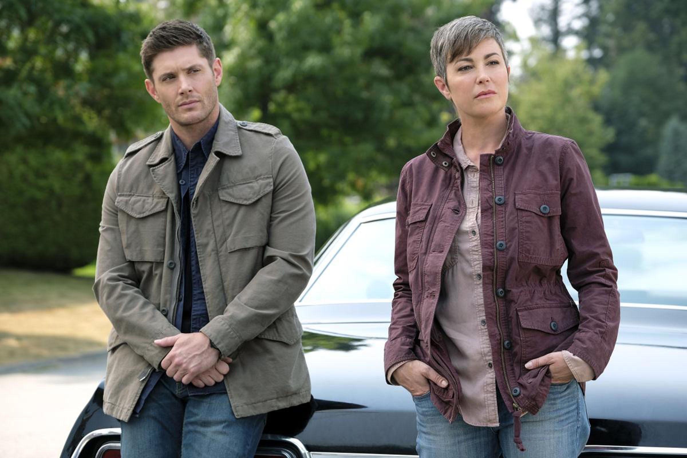 Bild zu Jensen Ackles - Supernatural : Bild Kim Rhodes, Jensen Ackles ...