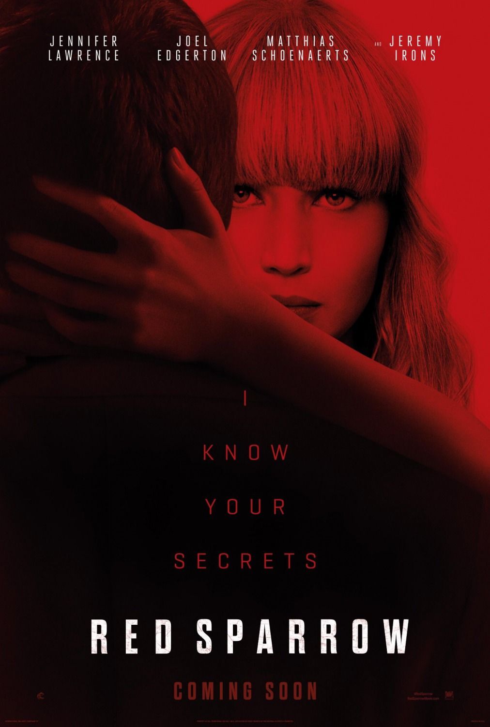 Poster zum Film Red Sparrow Bild 35 auf 37 FILMSTARTS.de