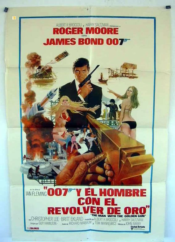 Besetzung Von Der Mann Mit Dem Goldenen Colt Poster zum Film James Bond 007 - Der Mann mit dem goldenen Colt - Bild