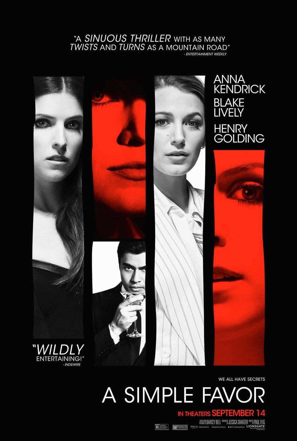 Poster Zum Film Nur Ein Kleiner Gefallen - Bild 4 Auf 32 - FILMSTARTS.de