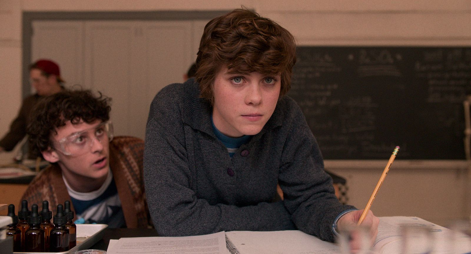 Bild zu Sophia Lillis Bild Sophia Lillis, Wyatt Oleff FILMSTARTS.de Bild zu Sophia Lillis Bild Sophia Lillis, Wyatt Oleff FILMSTARTS.de