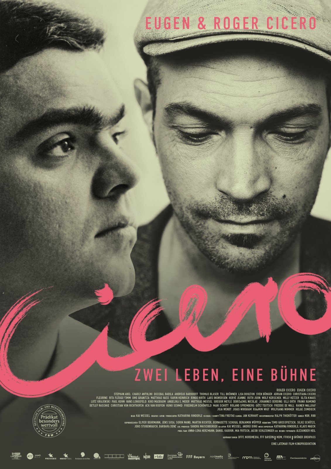 Cicero - Zwei Leben, eine Bühne - Roger Cicero, Eugen Cicero, Filmplakat , Verrat mir deine Sprache, 
