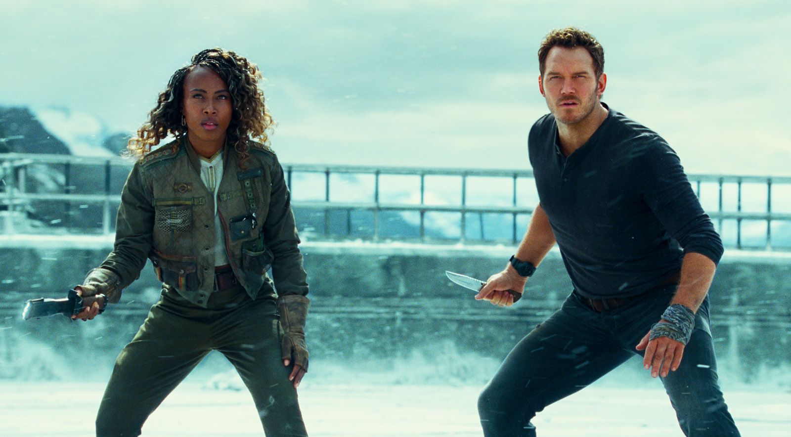 Bild Zu Dewanda Wise Jurassic World 3 Ein Neues Zeitalter Bild Dewanda Wise Chris Pratt 3488