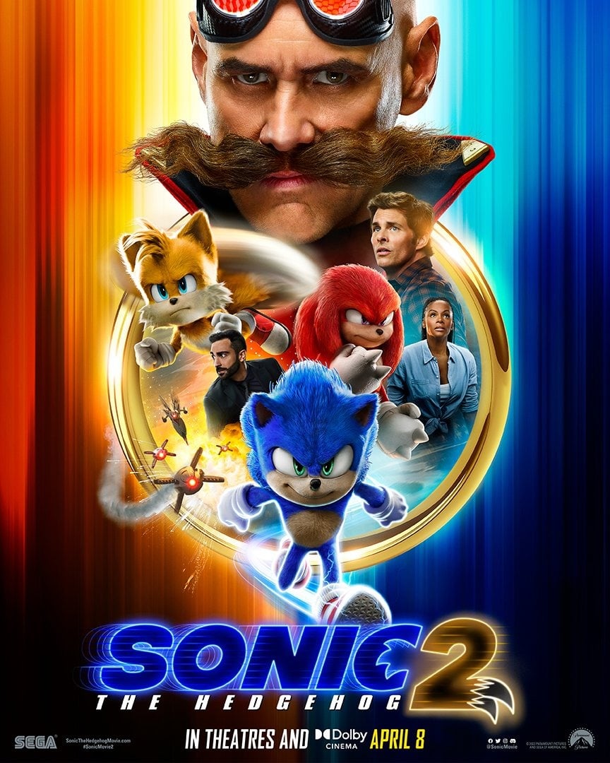 Poster zum Film Sonic The Hedgehog 2 - Bild 16 auf 46 - FILMSTARTS.de