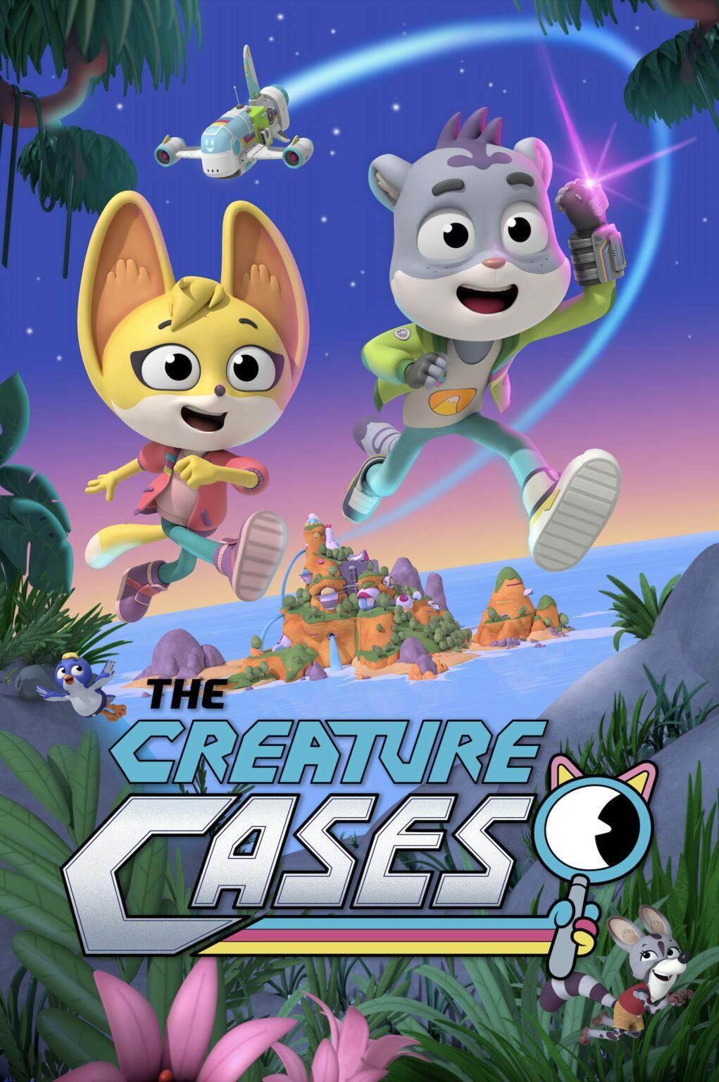 Kit Und Sam Bei Einer Spinne Poster Die tierischen Fälle von Kit und Sam - Poster 3 von 3