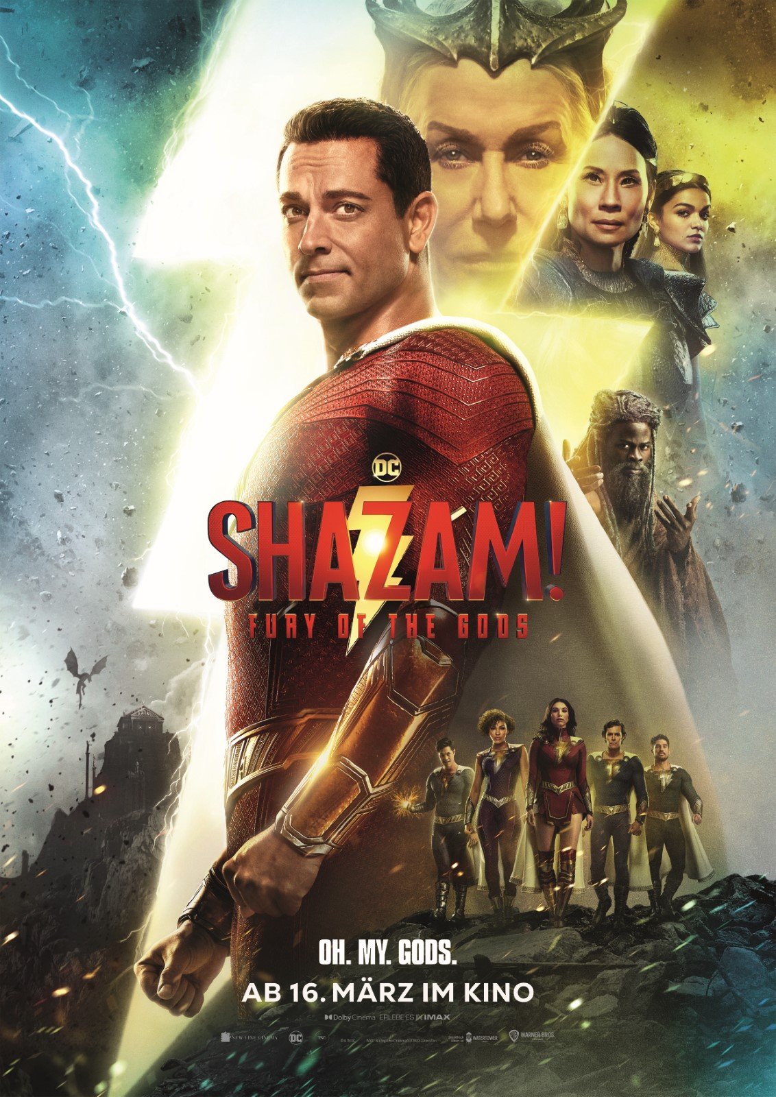 DCVERSO on X: O elenco de #Shazam2: Fury Of The Gods na premiere