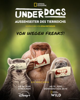 Underdogs – Außenseiter des Tierreichs  : Kinoposter
