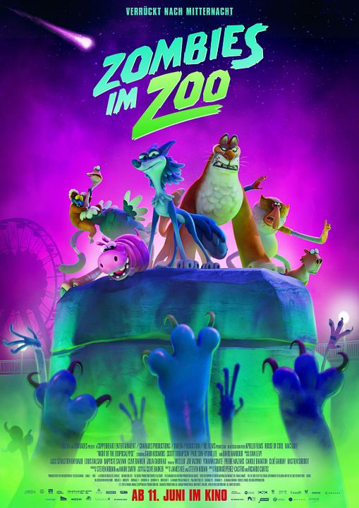 Zombies im Zoo - Verrückt nach Mitternacht : Kinoposter