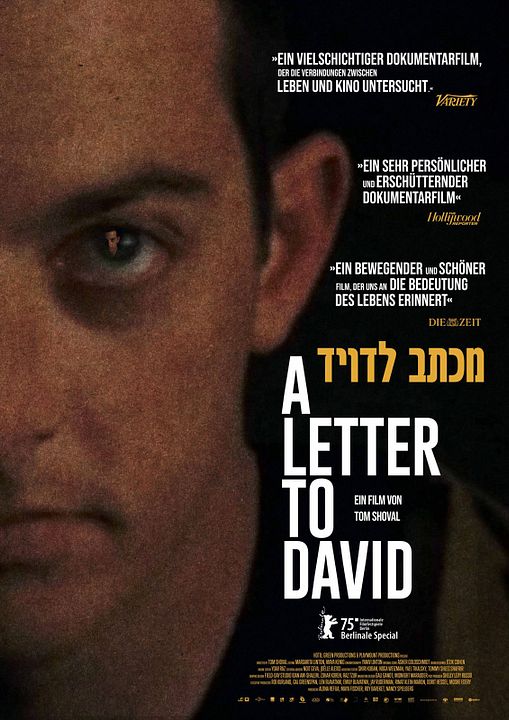 A Letter To David : Kinoposter