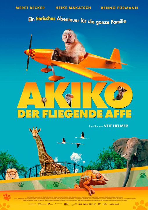 Akiko – Der fliegende Affe : Kinoposter