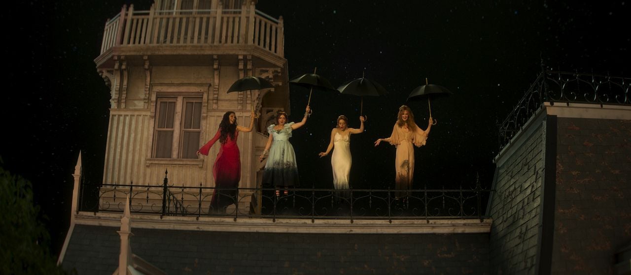 Practical Magic 2 – Zauberhafte Schwestern : Bild Nicole Kidman, Joey King, Maisie Williams, Sandra Bullock