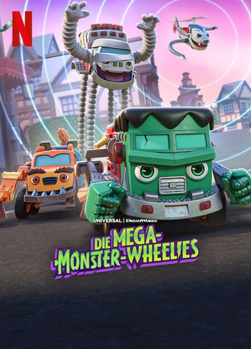 Mighty MonsterWheelies : Kinoposter