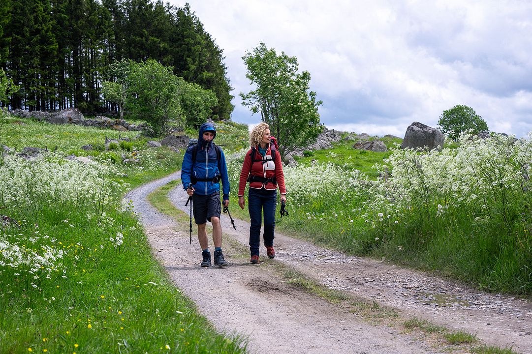 Compostelle : Bild Julien Le Berre, Alexandra Lamy