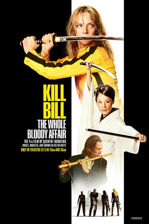 Kill Bill: The Whole Bloody Affair : Kinoposter