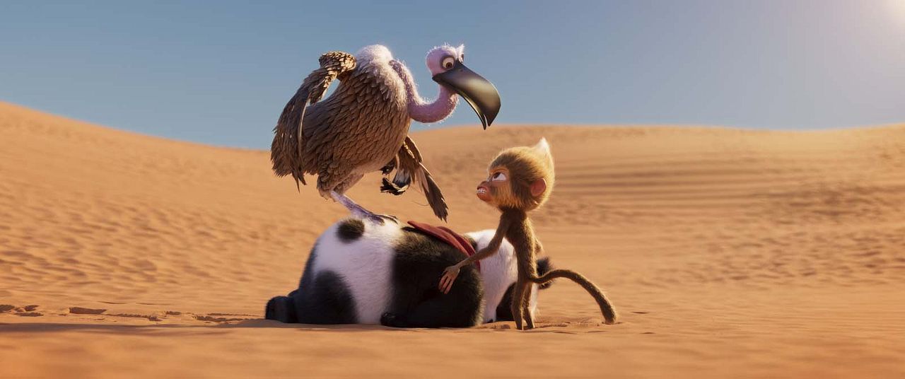 Der kleine Panda in Afrika : Bild