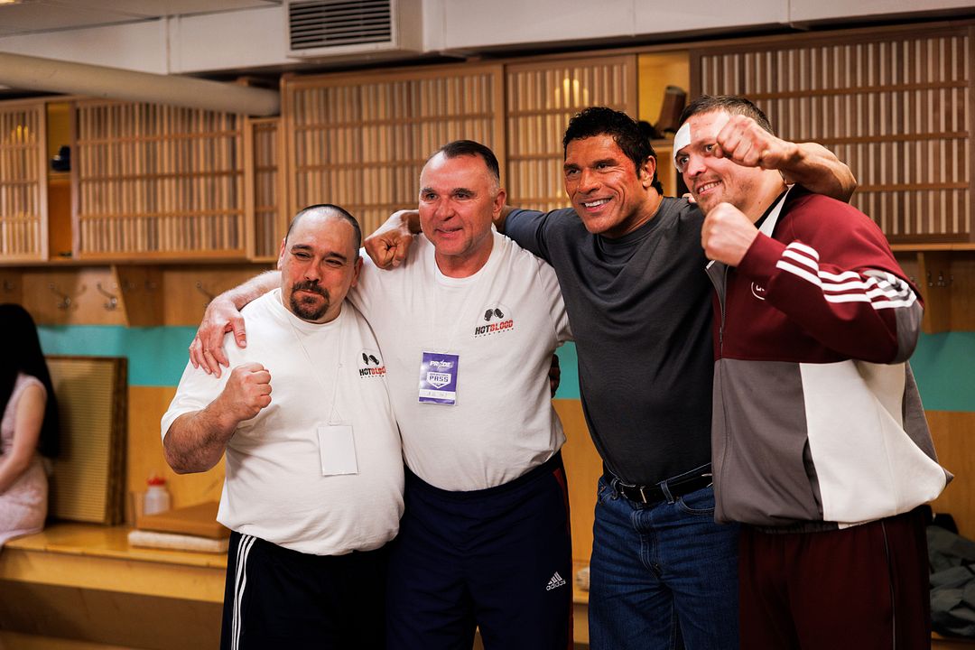 The Smashing Machine : Bild Oleksandr Usyk, Dwayne Johnson