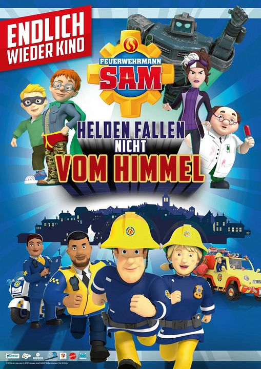 Feuerwehrmann Sam - Helden fallen nicht vom Himmel : Kinoposter