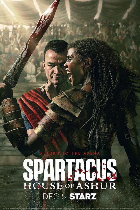 Spartacus: Das Haus Ashur : Kinoposter