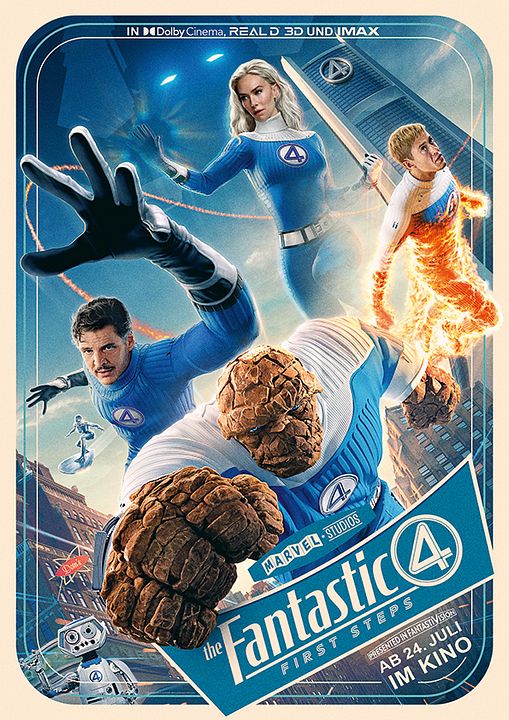 The Fantastic Four: First Steps : Kinoposter