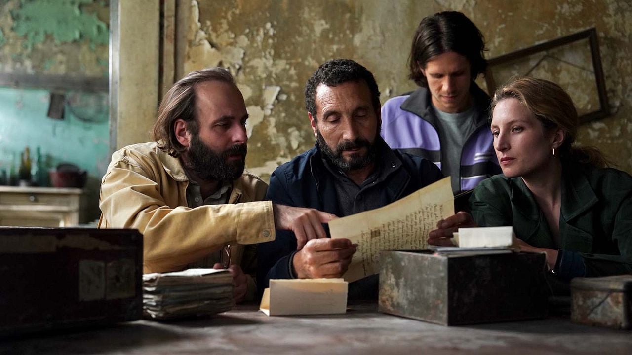 Die Farben der Zeit : Bild Julia Piaton, Zinedine Soualem, Vincent Macaigne, Abraham Wapler