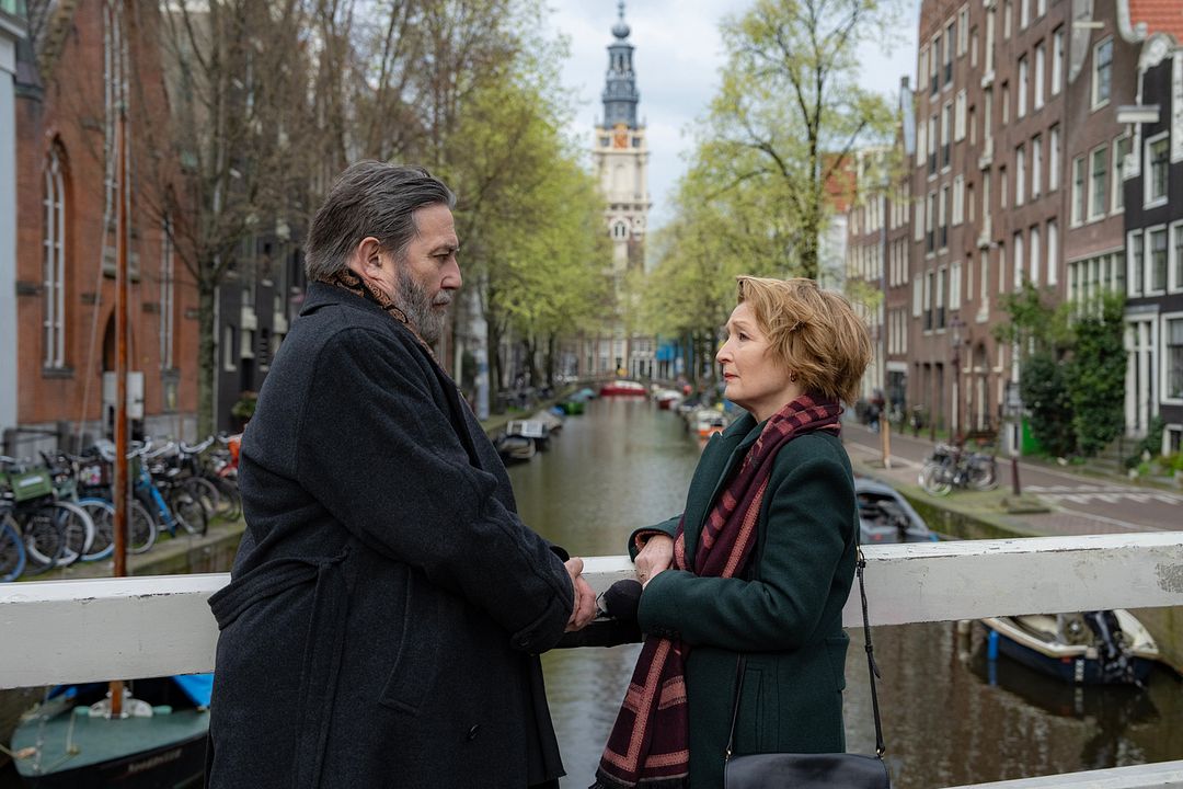 Midwinter Break : Bild Ciarán Hinds, Lesley Manville