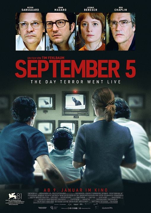 September 5 - The Day Terror Went Live : Kinoposter